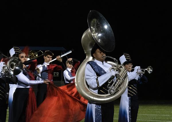 Severna Park High School Marching Band Performing